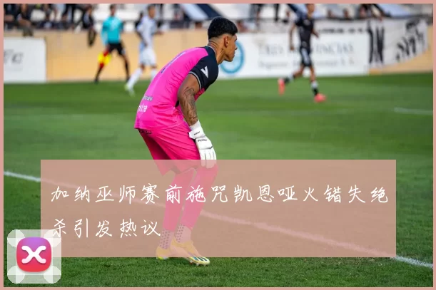 加纳巫师赛前施咒凯恩哑火错失绝杀引发热议